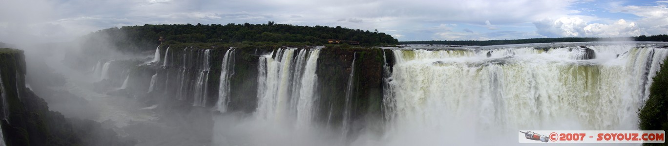 Cataratas del Iguazu - Garganta del Diablo - panoramique
