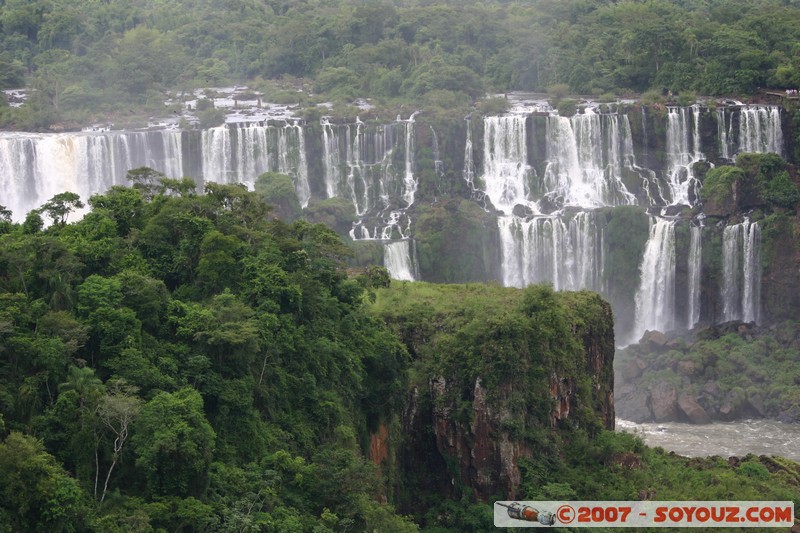 Brazil - Parque Nacional do Iguaçu - Salto San Martin, Salto Mbigua
Mots-clés: cascade