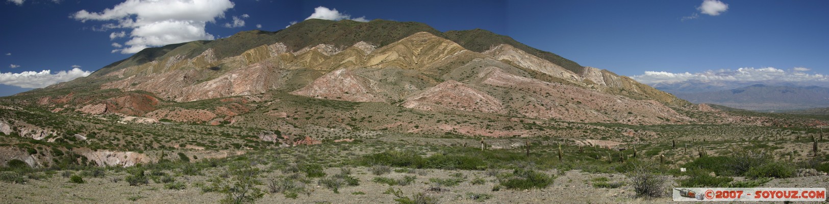 Ruta 33 - Parque National Los Cardones - panoramique
