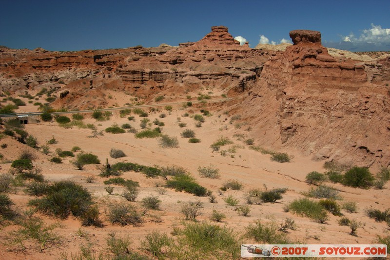 Quebrada de las Conchas - Los Castillos
