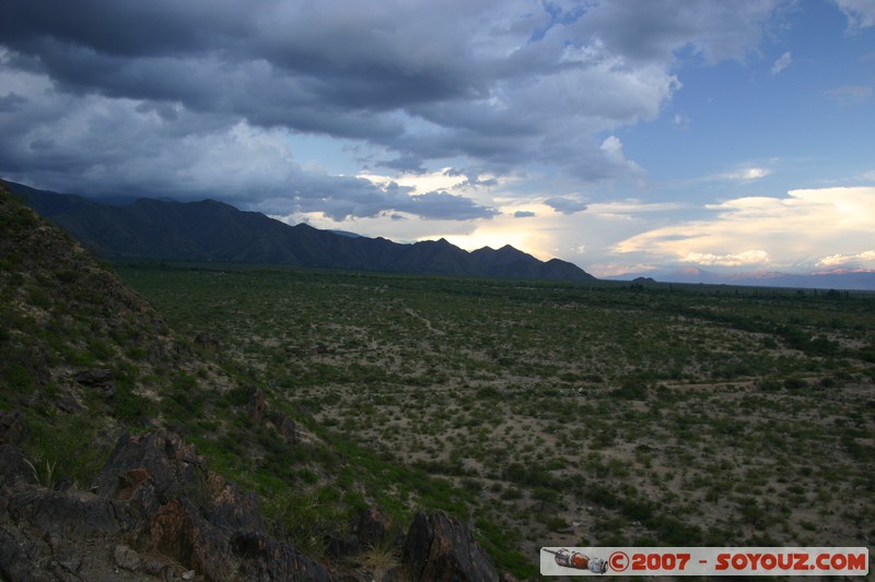 Cafayate - depuis le mirador Cerro Santa Teresita
