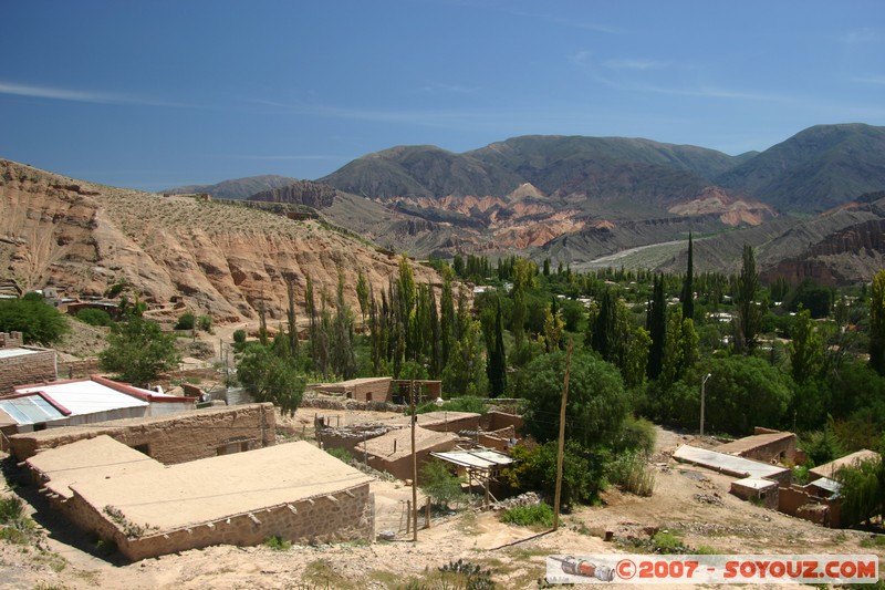 Tilcara - vue sur le village
