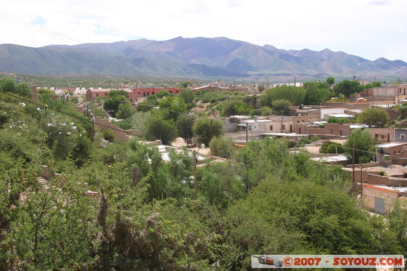 Humahuaca - vue sur la ville
