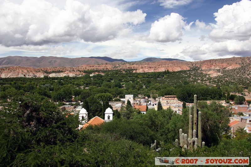 Humahuaca - vue sur la ville
