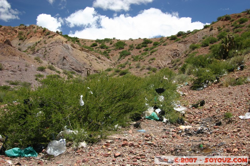 El Canon de Tupiza
sacs plastiques - en fait une décharge se trouve juste derrière.
