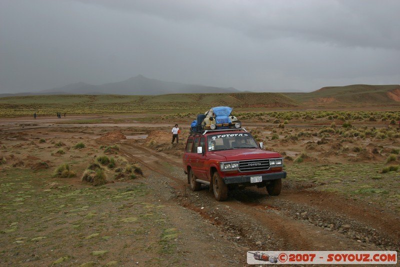 El Sillar - passage en 4x4
