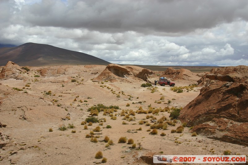 zone du volcan Ollague
