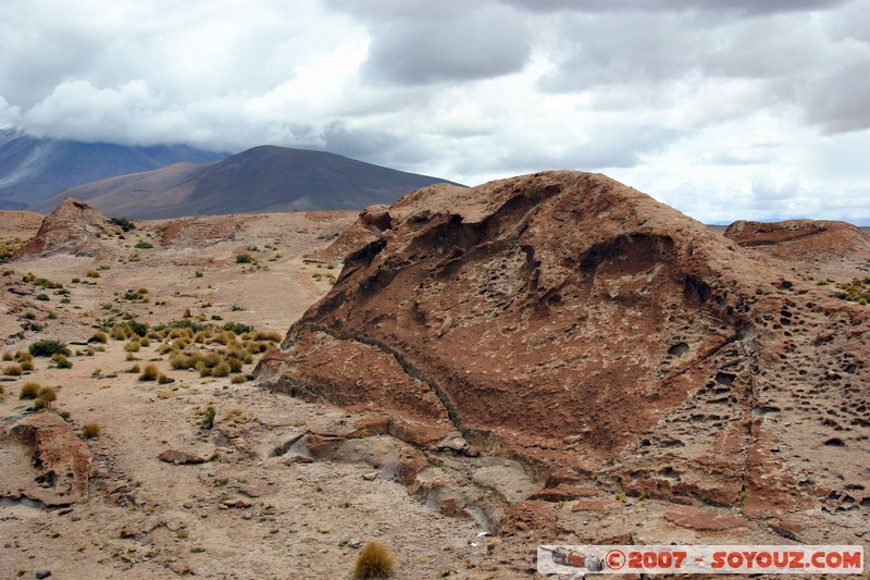 zone du volcan Ollague
