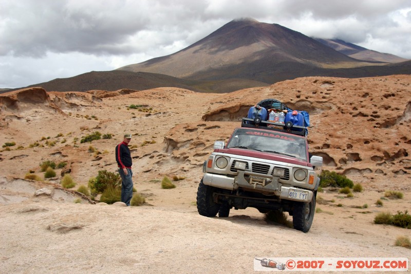 zone du volcan Ollague
