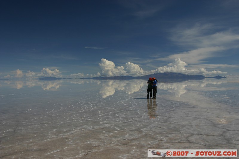 Isla Pescado (or Incahuasi) - reflets
