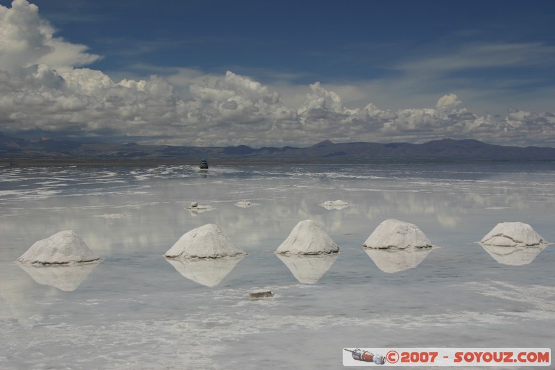 Salar de Uyuni - extraction de sel
