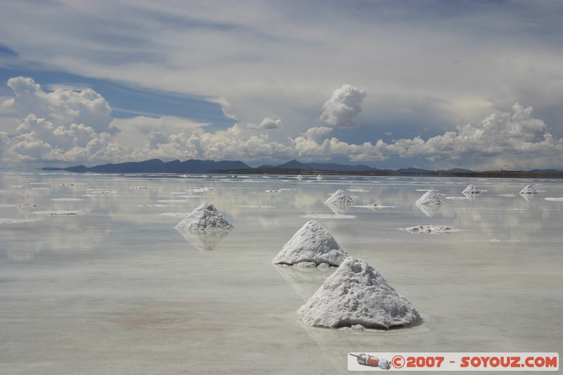 Salar de Uyuni - extraction de sel
