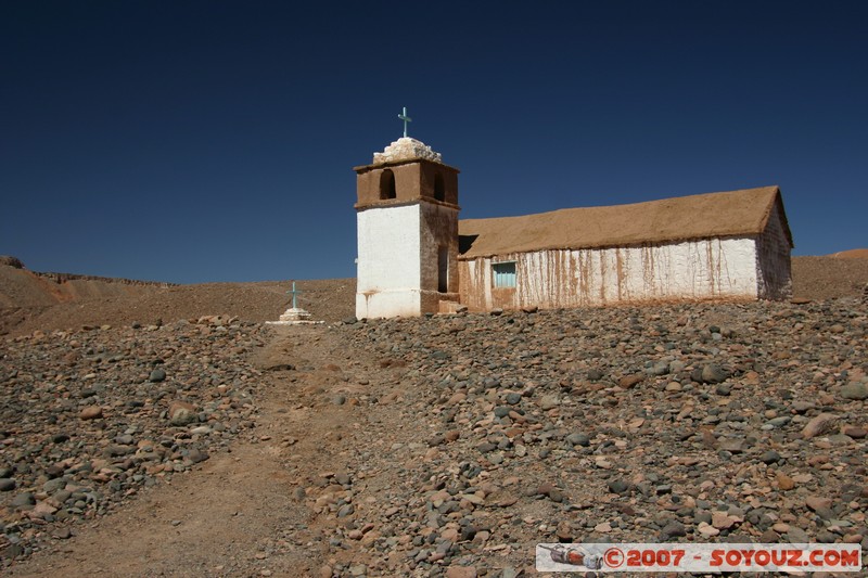 Eglise, plaine du Rio Puritama
