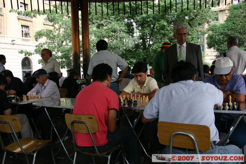 Plaza de Armas - joueurs d'échecs
