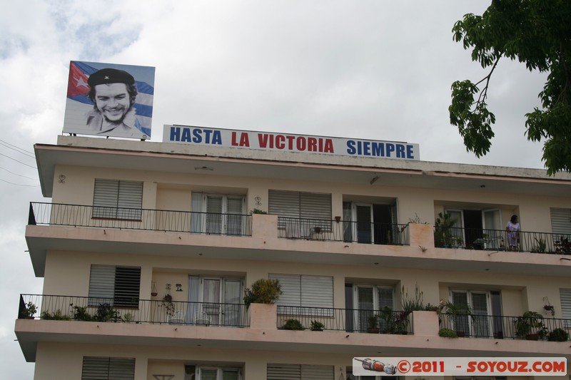 Camaguey - Plaza de los trabajadores
Mots-clés: CamagÃ¼ey CUB Cuba geo:lat=21.38225098 geo:lon=-77.91853832 geotagged patrimoine unesco fresques politiques che Guevara