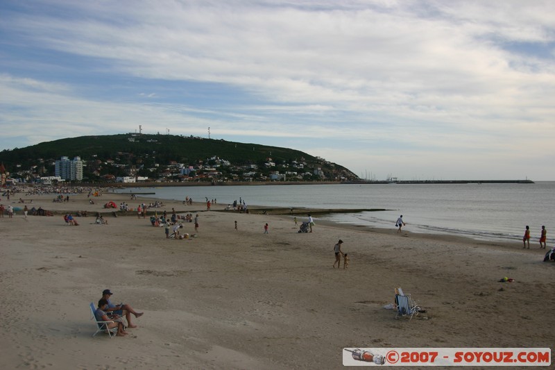 la plage de Piriapolis
