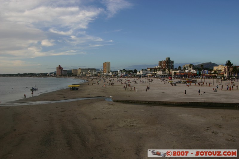 la plage de Piriapolis
