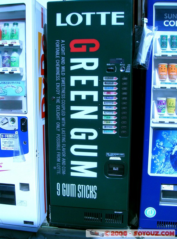 Distributeur de chewing-gum
Mots-clés: Distributeurs