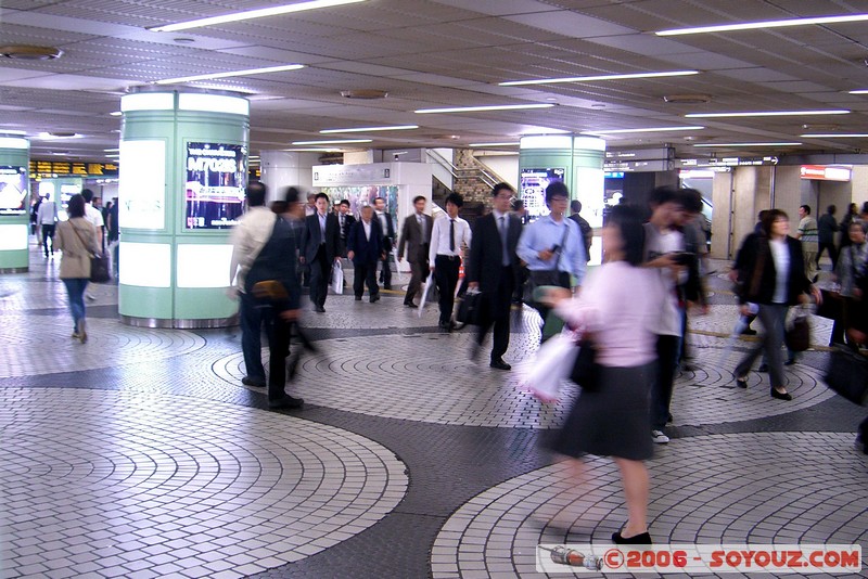 Shinjuku train station
