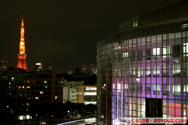 Roppongi - vue sur la Tokyo Tower
