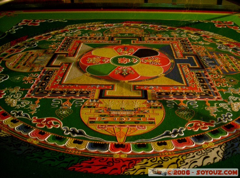 Daisho-in Temple - Kannon Bosatu (sand Mandala)
