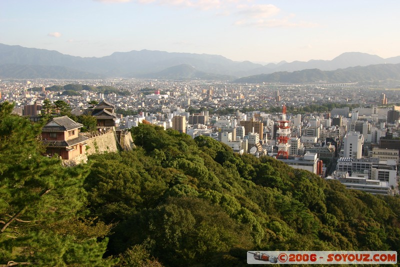 Chateau de Matsuyama - vue sur la ville
Mots-clés: chateau