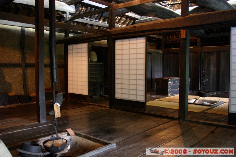Architecture japonaise - Maison de la famille Shimoki - village d'Ichiu
