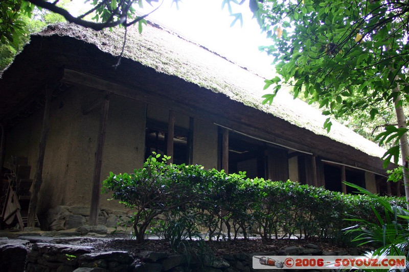 Architecture japonaise - Maison de la famille Shimoki - village d'Ichiu
