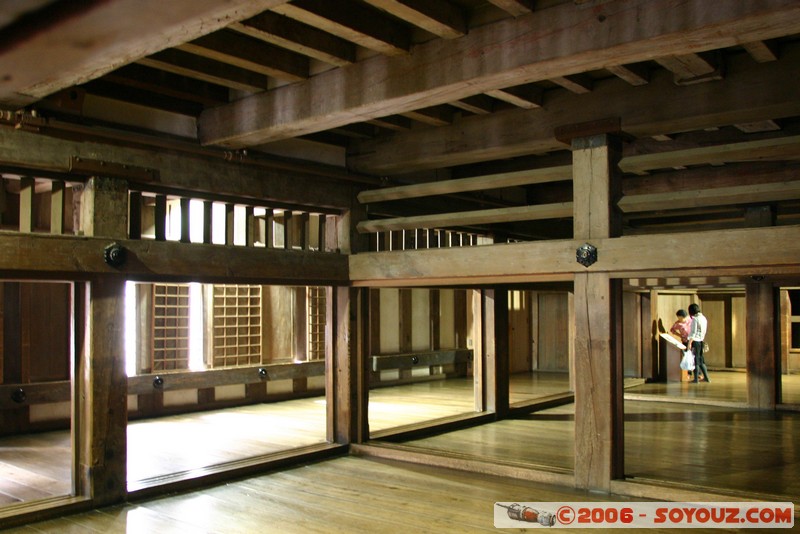 Chateau d'Himeji - vue interieur du batiment central
Mots-clés: patrimoine unesco