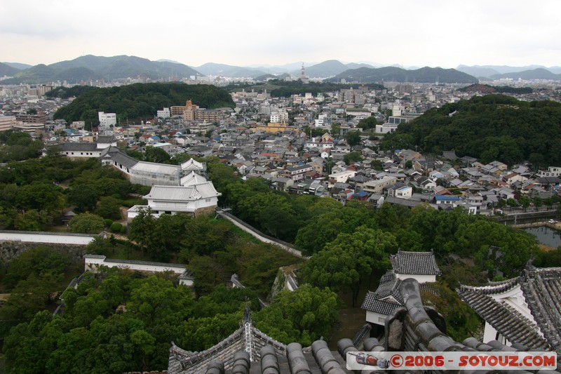 Chateau d'Himeji - panorama depuis le batiment central
Mots-clés: patrimoine unesco