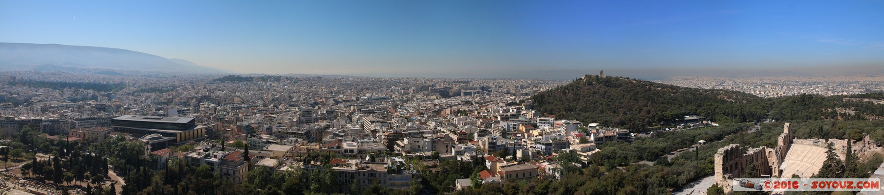 Athens - Panorama from The Acropolis
Mots-clés: Anafiótika Athina Proastia GRC Grèce Athens Athenes Attica The Acropolis patrimoine unesco Ruines grec panorama