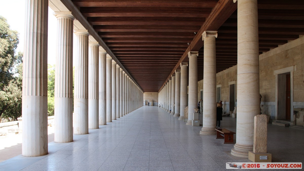 Athens - Ancient Agora of Athens - Stoa of Attalos
Mots-clés: Athina Proastia GRC Grèce Monastiráki Athens Athenes Attica Ancient Agora of Athens Ruines grec Stoa of Attalos