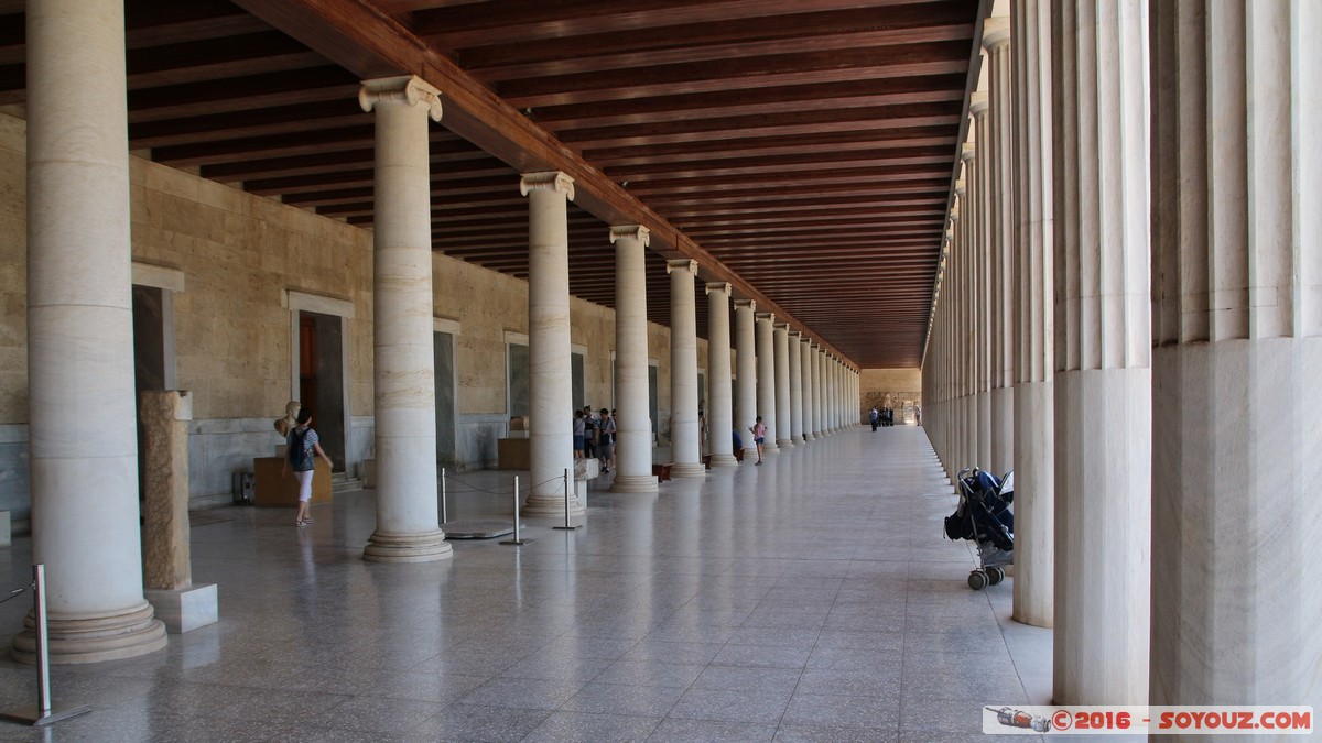 Athens - Ancient Agora of Athens - Stoa of Attalos
Mots-clés: Athina Proastia GRC Grèce Monastiráki Athens Athenes Attica Ancient Agora of Athens Ruines grec Stoa of Attalos