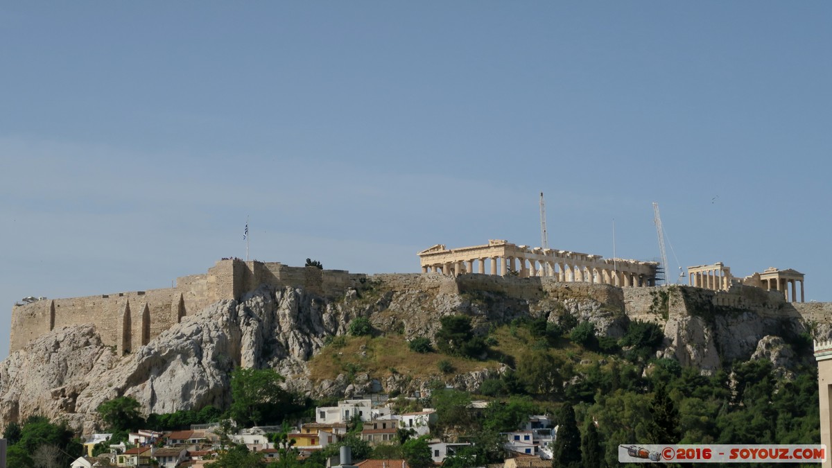 Athens - Plaka - The Acropolis and Parthenon
Mots-clés: Athina Proastia GRC Grèce Politistikó Emporikó Kéntro Athens Athenes Attica Athens Status Suites The Acropolis Ruines grec Parthenon