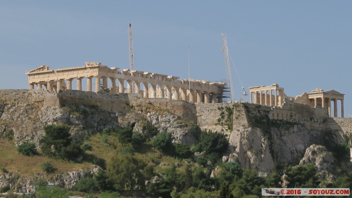 Athens - Plaka - The Acropolis and Parthenon
Mots-clés: Athina Proastia GRC Grèce Politistikó Emporikó Kéntro Athens Athenes Attica Athens Status Suites The Acropolis Ruines grec Parthenon