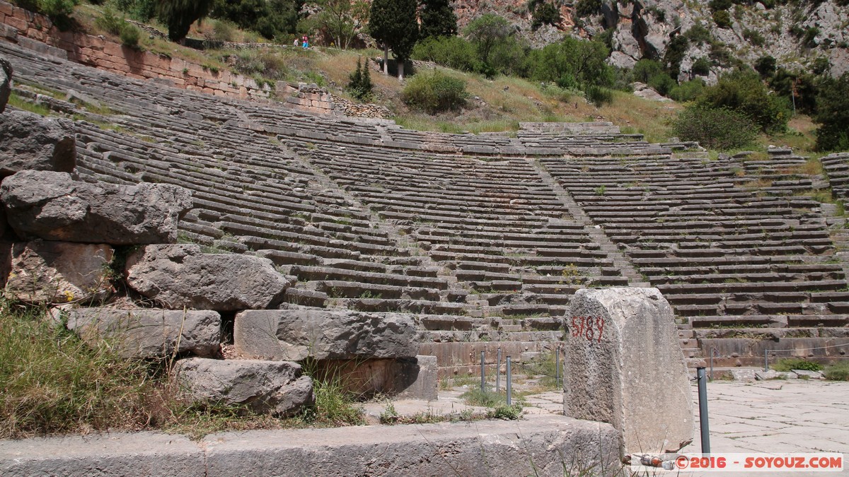 Archaeological site of Delphi - Ancient theatre
Mots-clés: Delfi Delphi GRC Grèce Delphes Ruines grec patrimoine unesco Phocis Ancient theatre