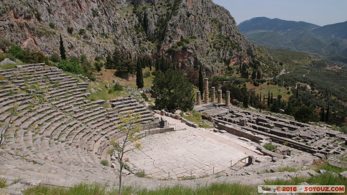 Archaeological site of Delphi - Ancient theatre
Mots-clés: Delfi Delphi GRC Grèce Delphes Ruines grec patrimoine unesco Phocis Ancient theatre