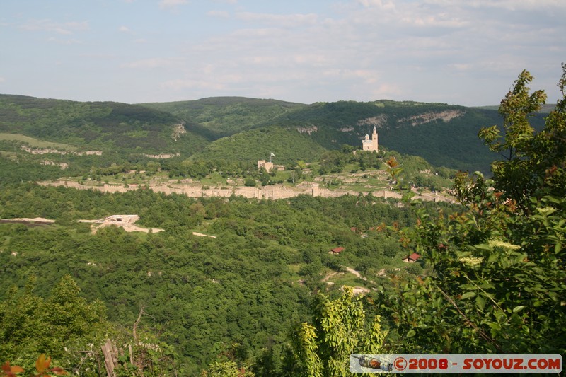 Veliko Turnovo - view on Tsarevets fortress
