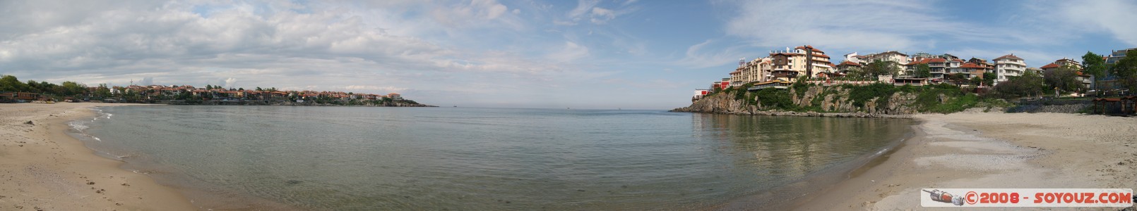 Sozopol - Harmanite - panorama
Mots-clés: plage panorama