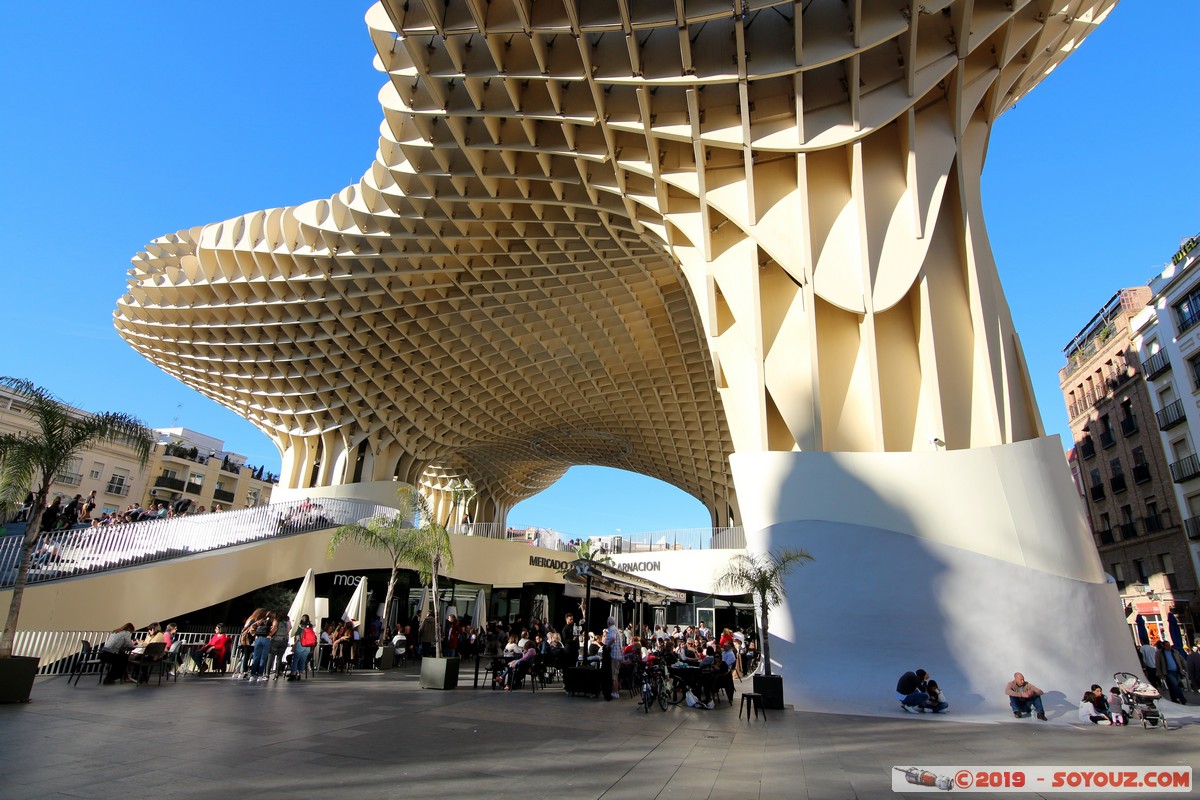 Sevilla - Metropol Parasol
Mots-clés: Andalucia ESP Espagne Sevilla Triana Metropol Parasol Plaza de la Encarnación