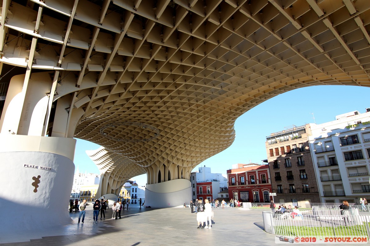 Sevilla - Metropol Parasol
Mots-clés: Andalucia ESP Espagne Sevilla Triana Metropol Parasol Plaza de la Encarnación