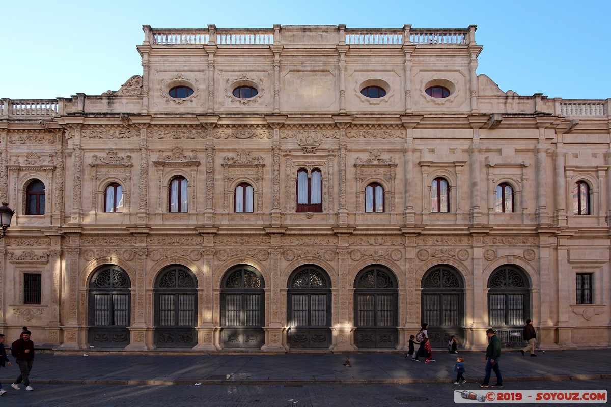 Sevilla - Ayuntamiento
Mots-clés: Andalucia ESP Espagne Sevilla Triana Ayuntamiento City Hall Calle Sierpes Plaza de San Francisco