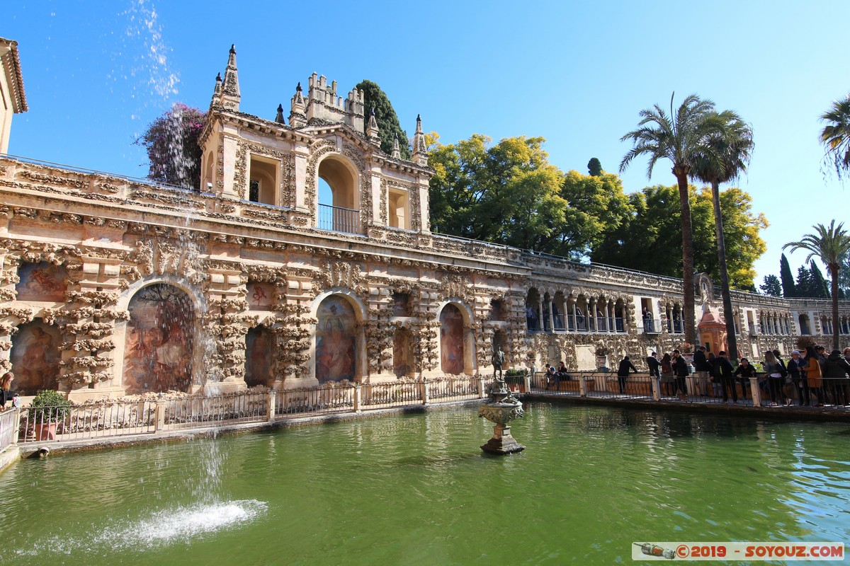 Sevilla - Real Alcazar - Fuente de Mercurio
Mots-clés: Andalucia ESP Espagne Sevilla Triana Real Alcazar chateau patrimoine unesco Fuente de Mercurio