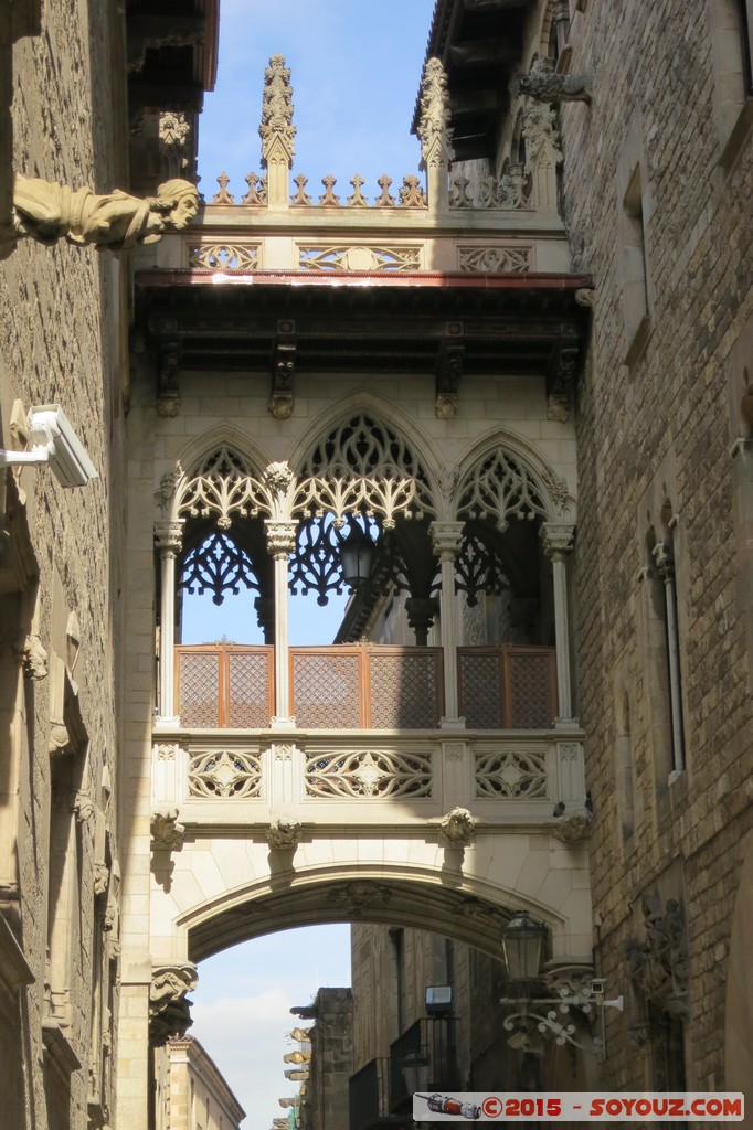 Barcelona - Barri Gotic - Puente Gotico
Mots-clés: Barcelona Cataluna ESP Espagne geo:lat=41.38301736 geo:lon=2.17671990 geotagged gothische Viertel Barri Gotic Puente Gotico