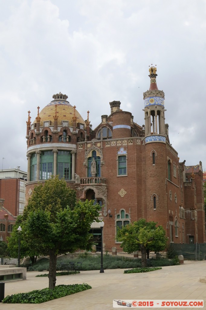 Barcelona - Recinte Modernista de Sant Pau - Pavello de Nostra Senyora de Montserrat
Mots-clés: Cataluna ESP Espagne geo:lat=41.41317141 geo:lon=2.17434347 geotagged Horta-Guinard Recinte Modernista de Sant Pau patrimoine unesco Art Nouveau