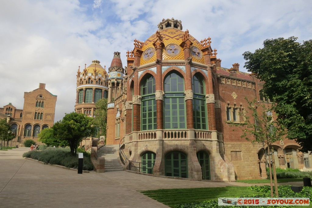 Barcelona - Recinte Modernista de Sant Pau - Pavello de Nostra Senyora de la Merce - Pavello de Sant Rafael
Mots-clés: Cataluna ESP Espagne geo:lat=41.41247139 geo:lon=2.17452586 geotagged Horta-Guinard Recinte Modernista de Sant Pau patrimoine unesco Art Nouveau