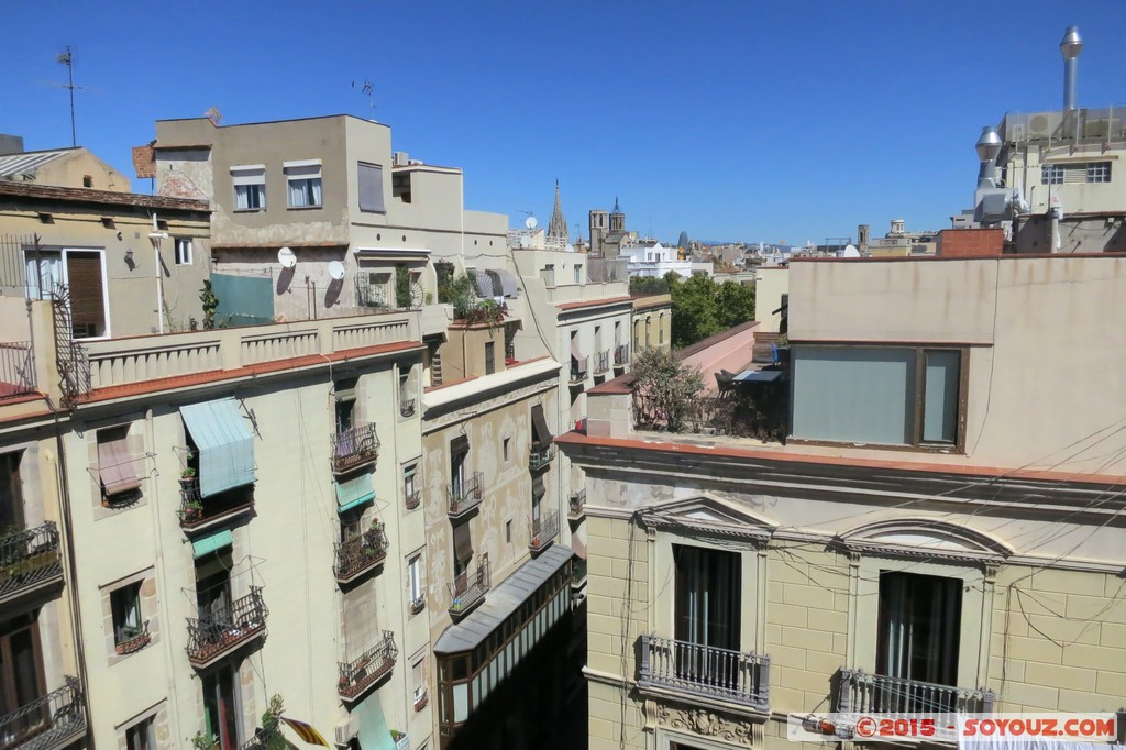 Barcelona - View from Palau Guell
Mots-clés: Barcelona Cataluna Ciutat Vella ESP Espagne geo:lat=41.37882523 geo:lon=2.17422277 geotagged Palau Guell