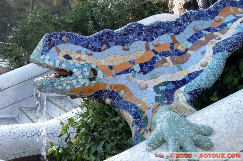 fontaine Salamandre multicolore
Parc Güell
Mots-clés: Barcelona Barcelone Catalogne Espagne Gaudi La Ciutadella Mercat Boqueria Parc Güell Sagrada Familia