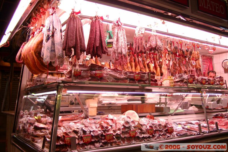 Charcuterie
Mercat Boqueria
Mots-clés: Barcelona Barcelone Catalogne Espagne Gaudi La Ciutadella Mercat Boqueria Parc Güell Sagrada Familia