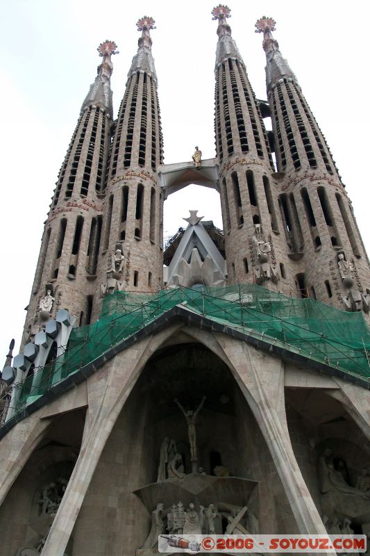 Fachada de la pasión - façade de la passion
Sagrada Familia
Mots-clés: Barcelona Barcelone Catalogne Espagne Gaudi La Ciutadella Mercat Boqueria Parc Güell Sagrada Familia